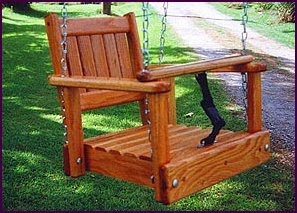 homemade porch swing plans
